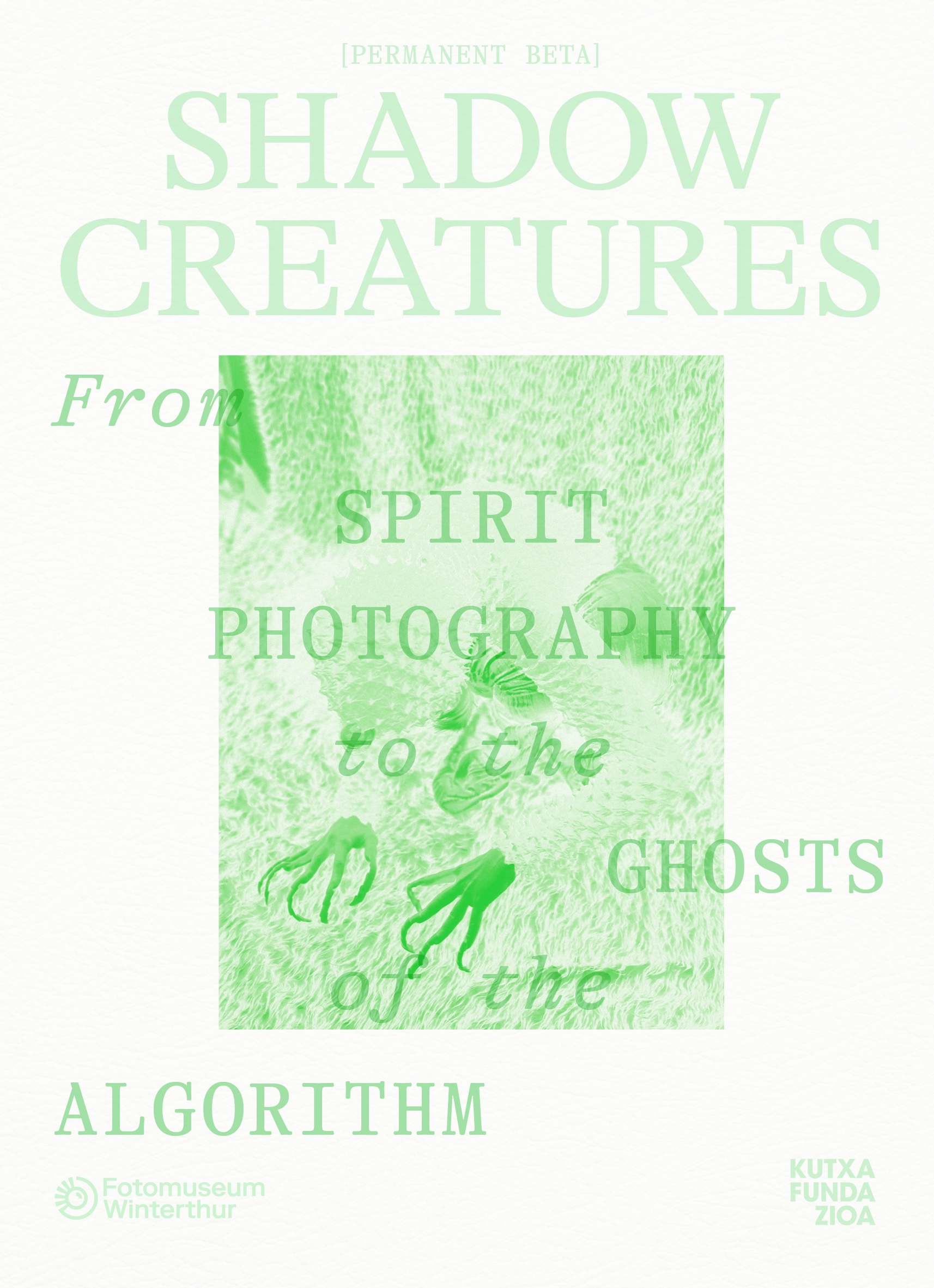 Buchcover Shadow Creatures. From Spirit Photography to the Ghosts of the Algorithm