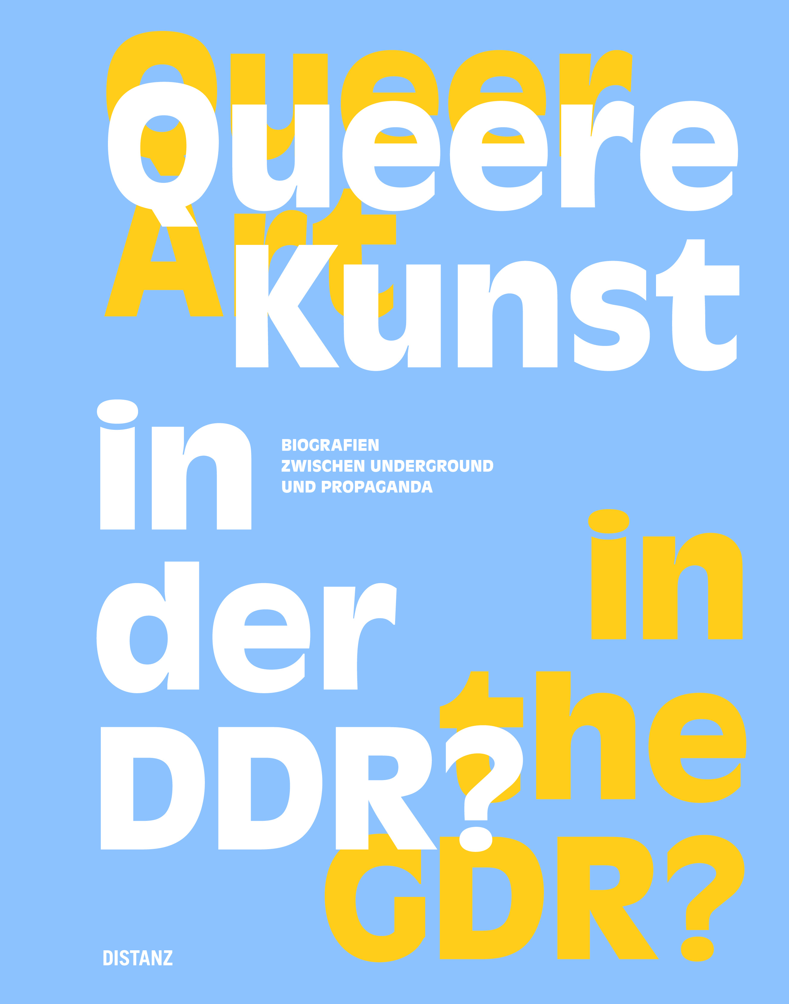 Bookcover Queer Art in the GDR?