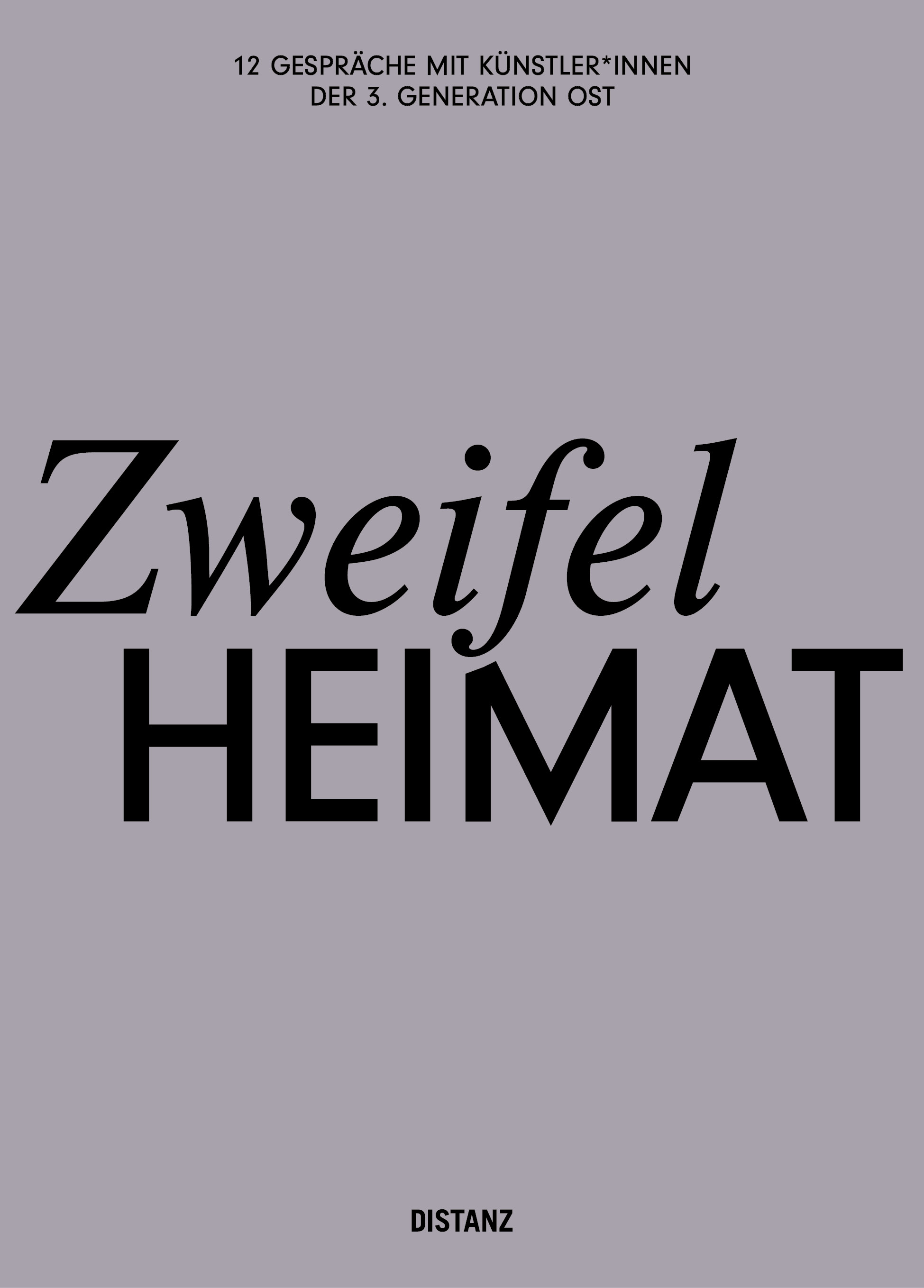 Bookcover Zweifelheimat