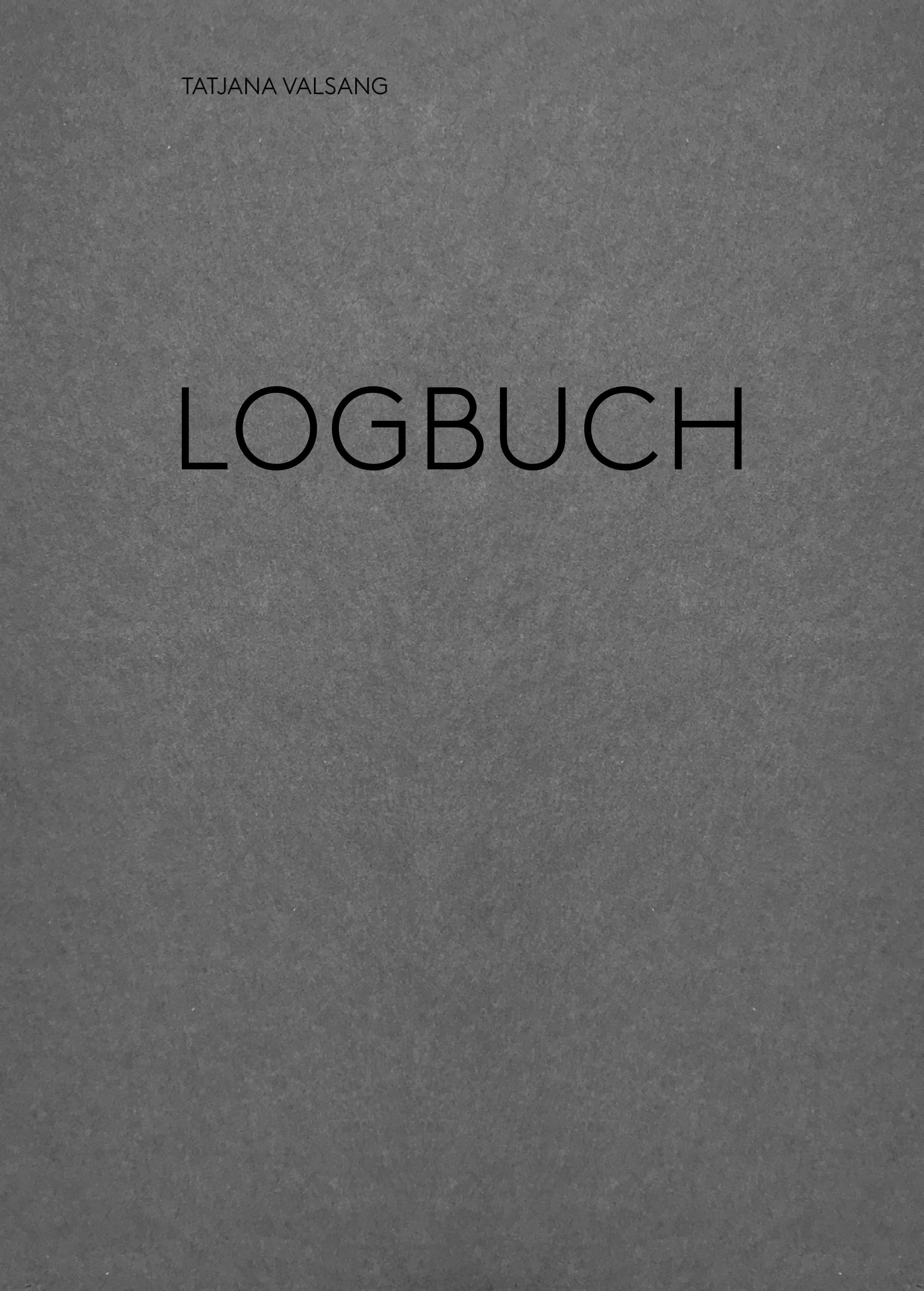 Bookcover Logbook