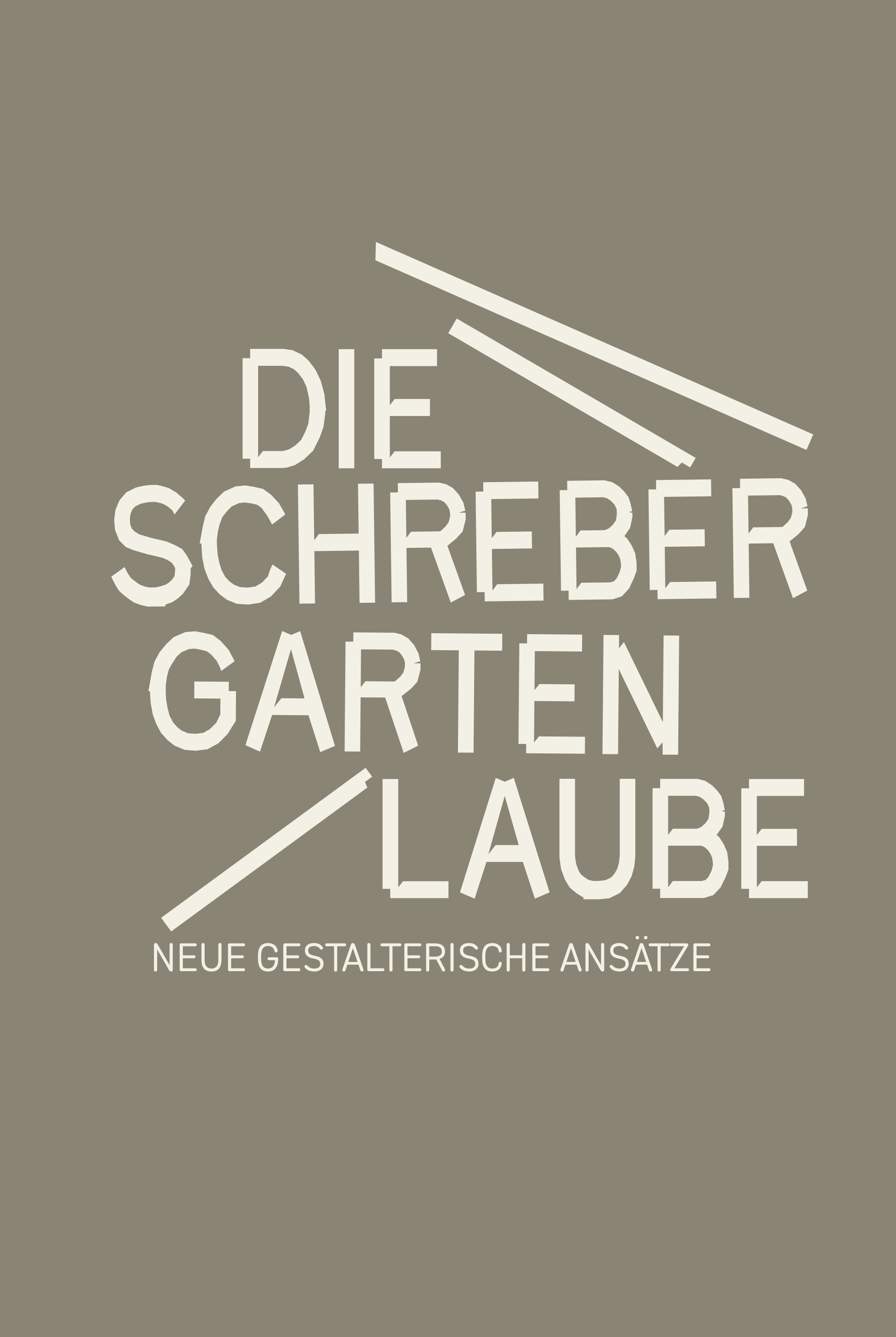 Bookcover Die Schreibergartenlaube
