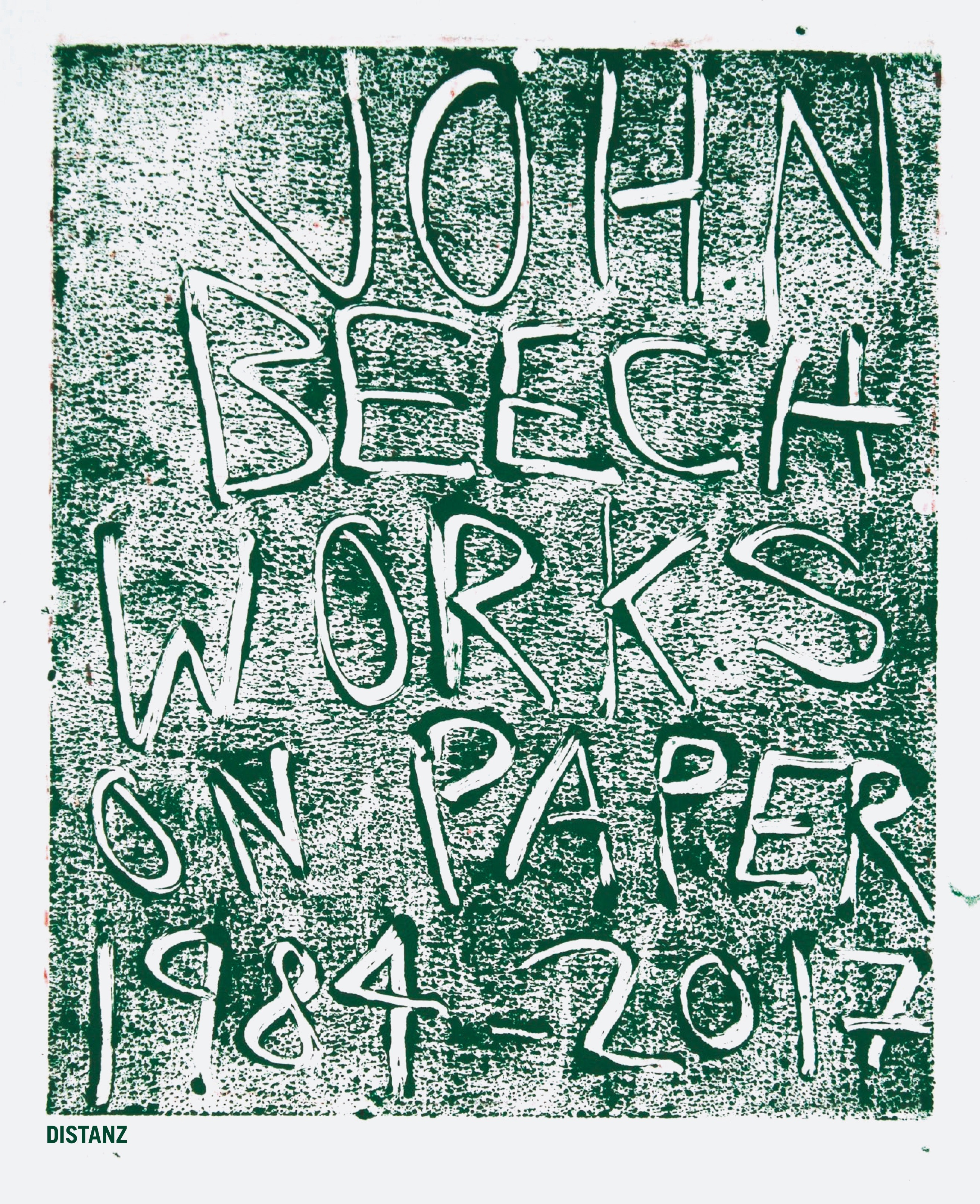 Bookcover Works on Paper 1984 - 2017