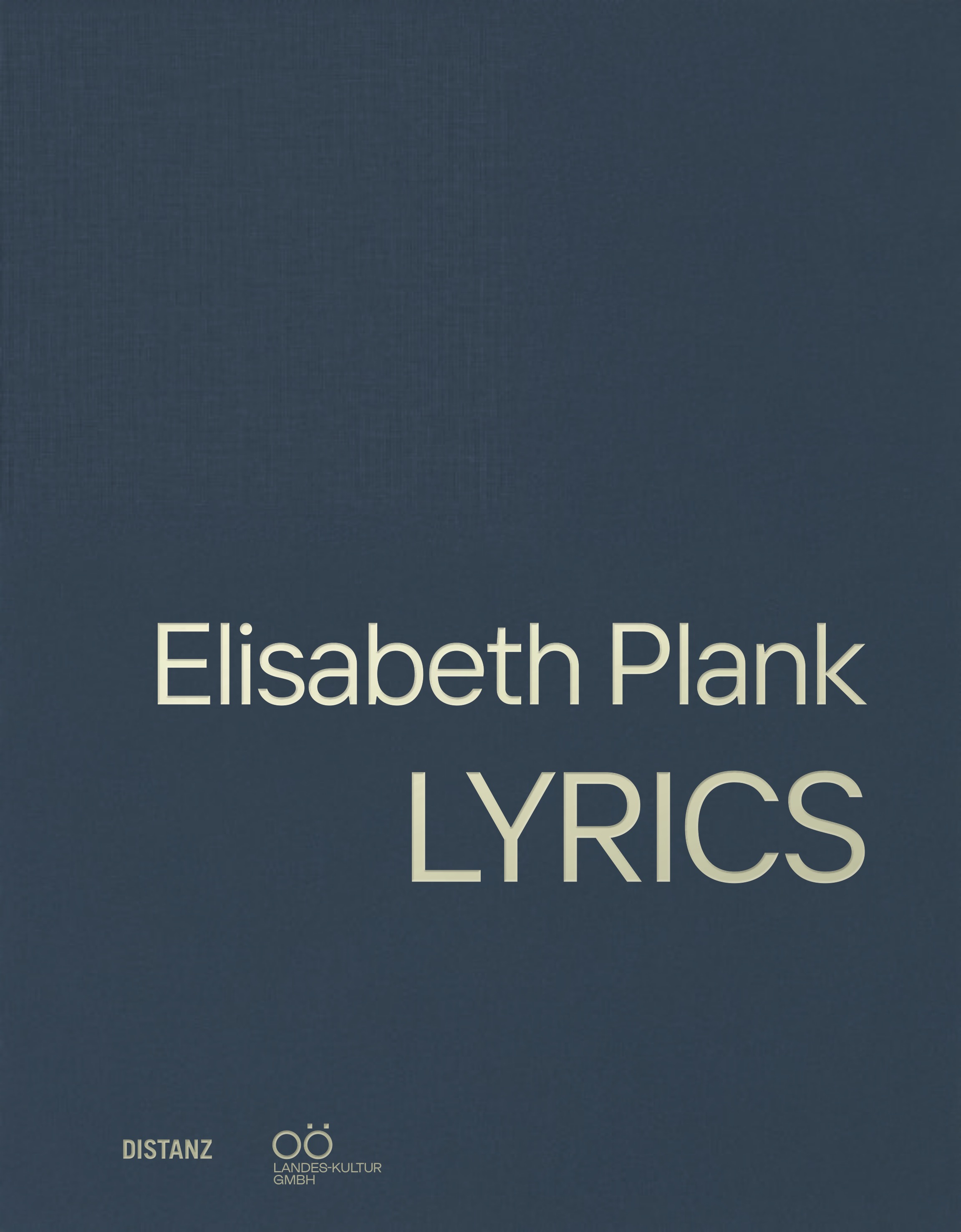 Bookcover LYRICS