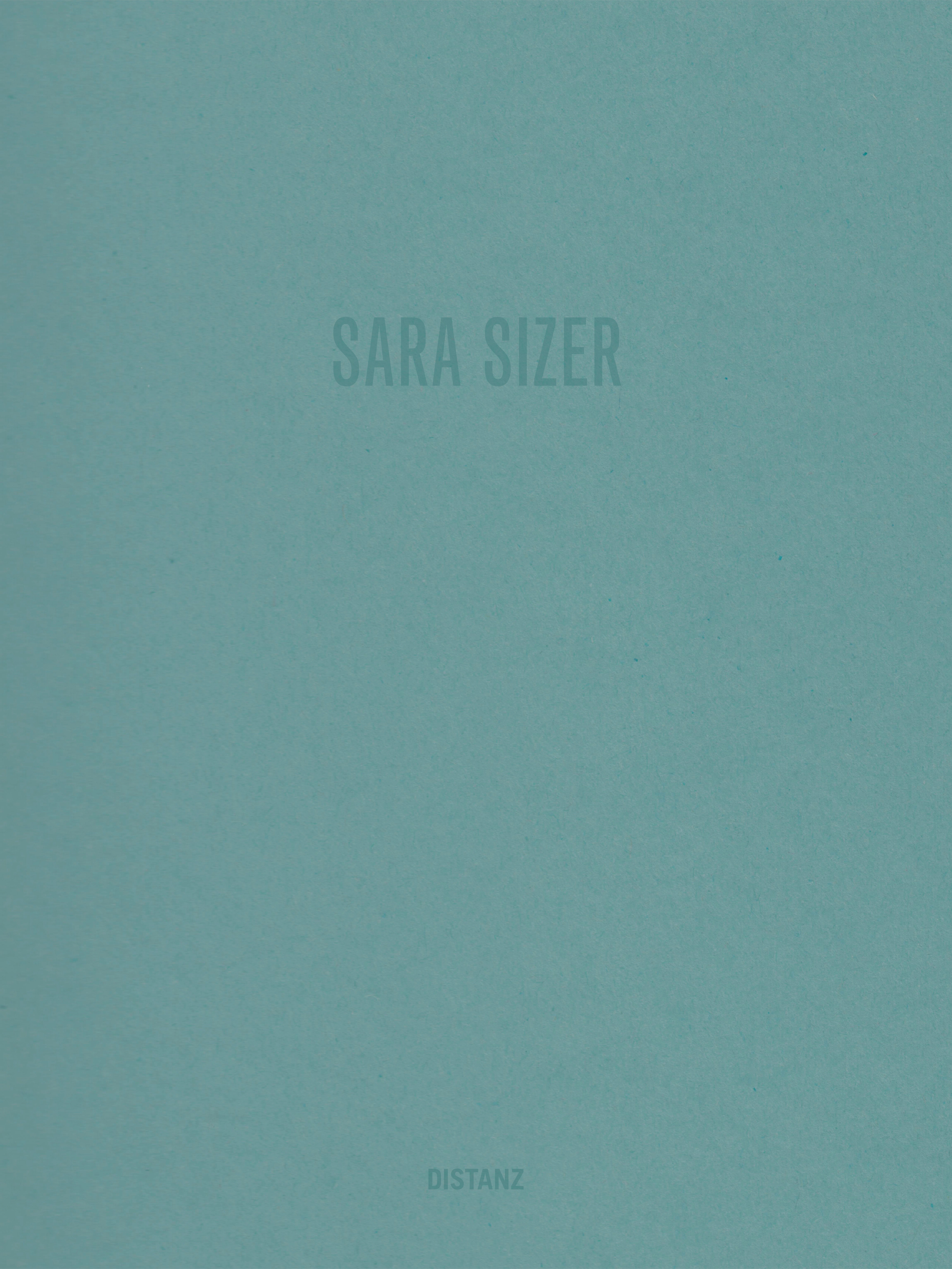 Bookcover Sara Sizer