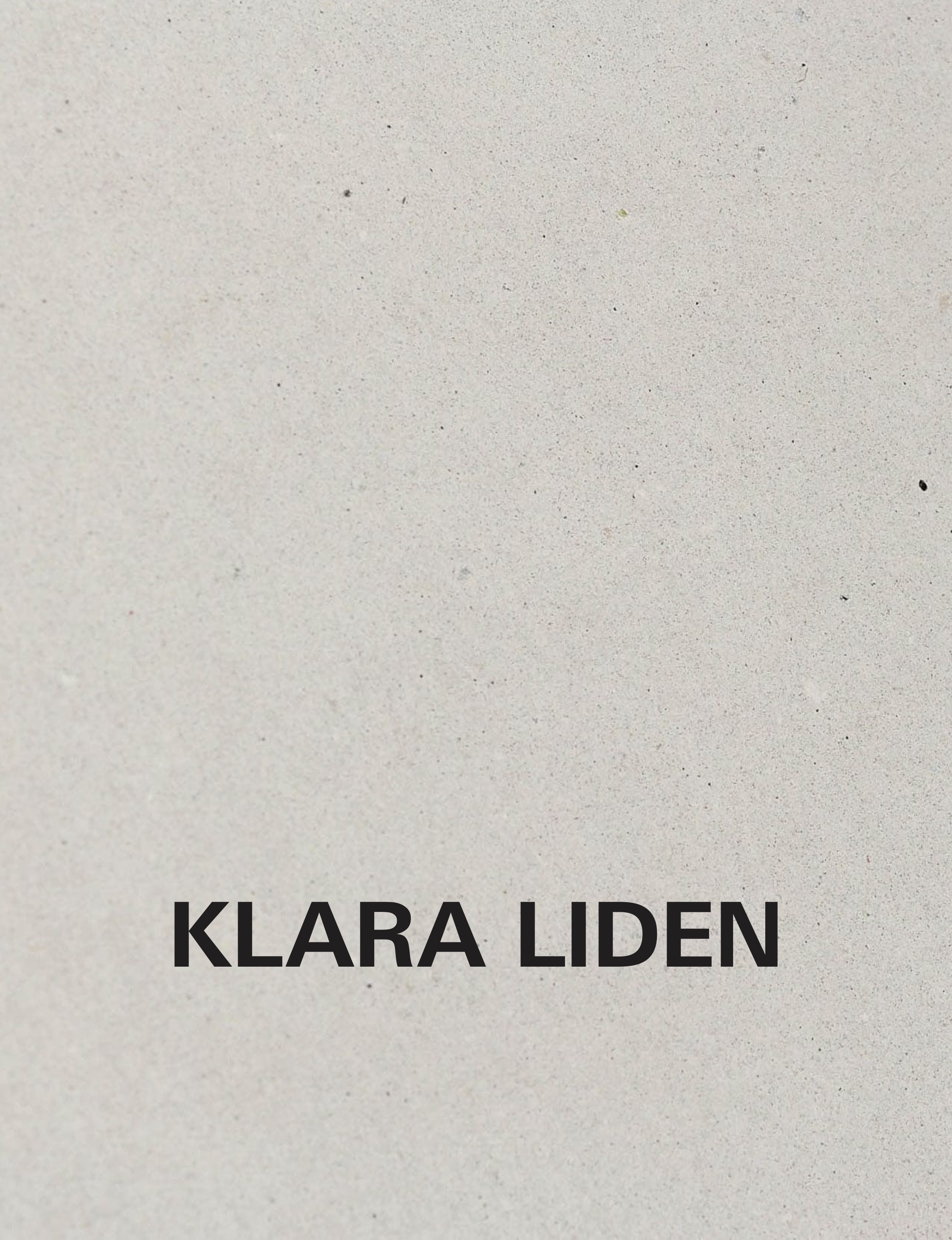Bookcover Klara Liden